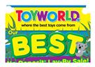 Toyworld Lay-By For Christmas June 2020