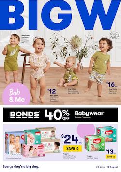 Big W Catalogue Baby Care Products Jul - Aug 2020