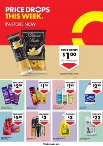 Reject Shop catalogue weekly savers price drop
