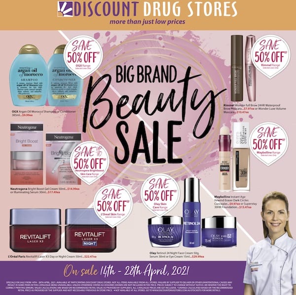 Discount Drug Stores Catalogue Half Prices