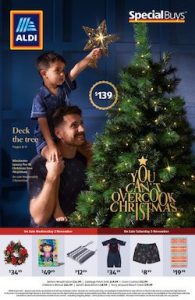 ALDI Catalogue Christmas Decors Nov 2022