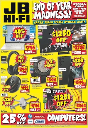 JB Hi-Fi Catalogue End of the Year 2022