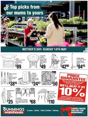 Bunnings Catalogue Mother's Day 2023