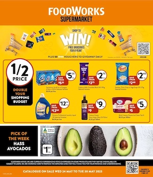 Foodworks Deals 24 - 30 May 2023