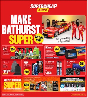Supercheap Auto Bathurst 26 Sep - 8 Oct 2023