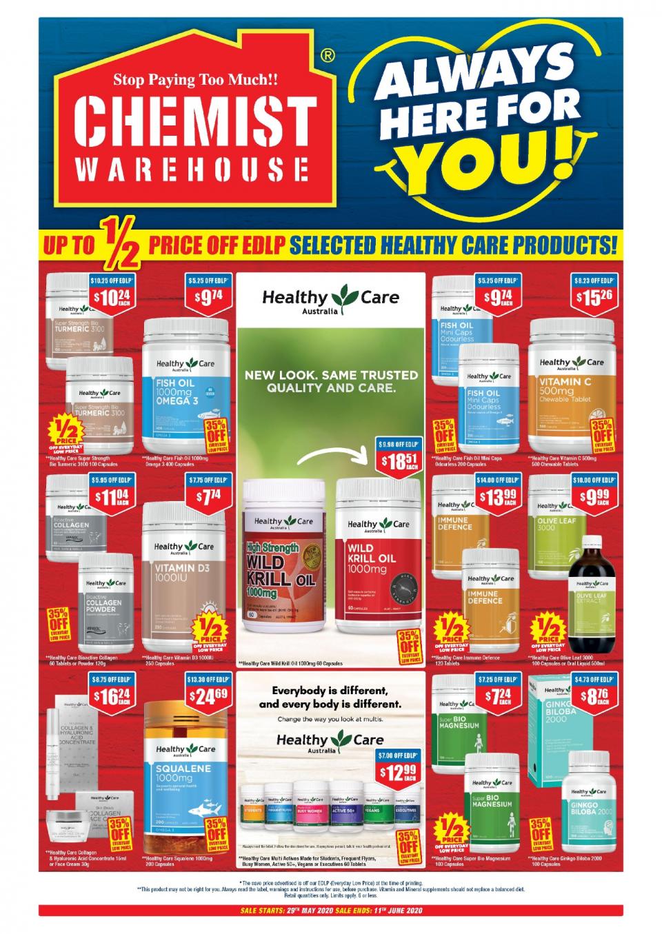 Chemist Warehouse Catalogue