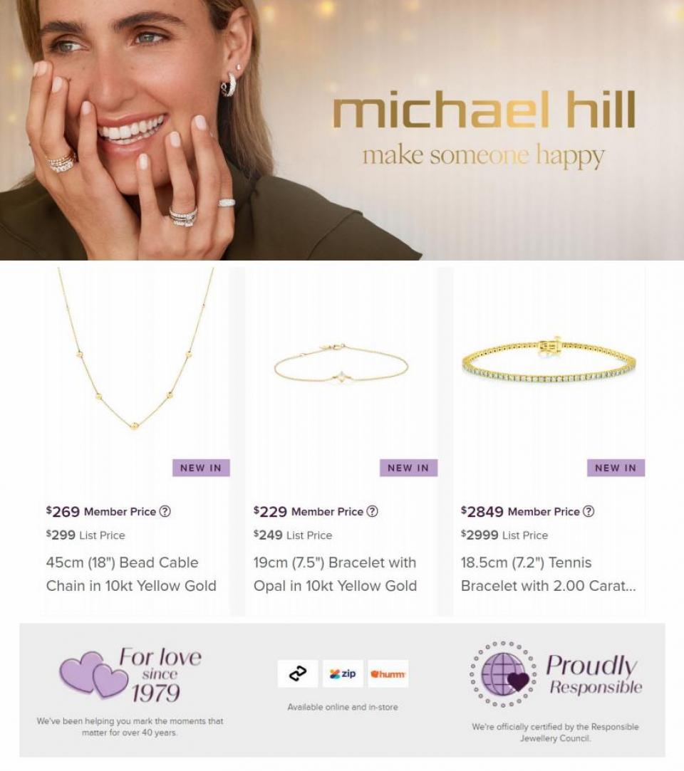 Michael Hill Catalogue